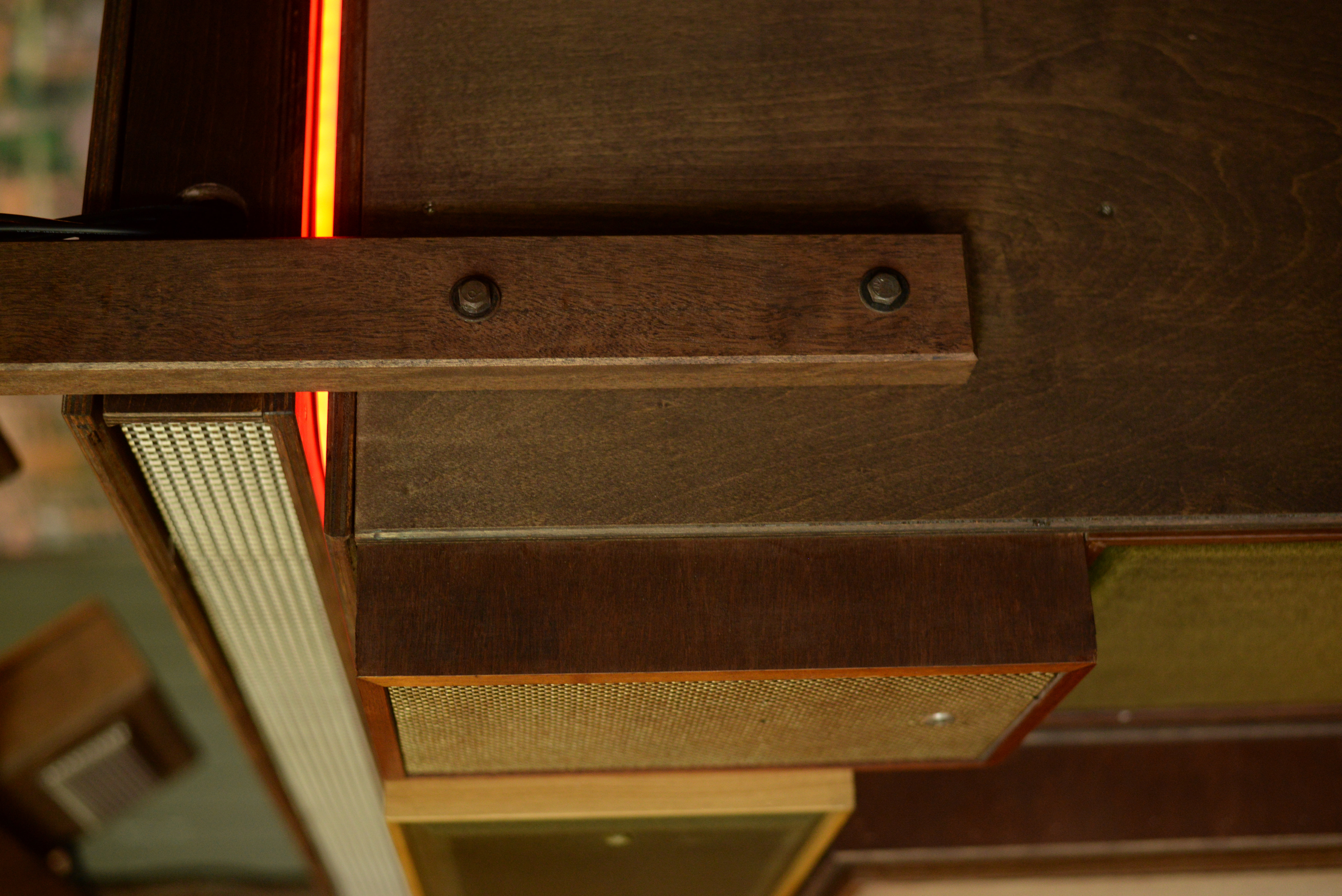 Build 004 speaker bracket detail