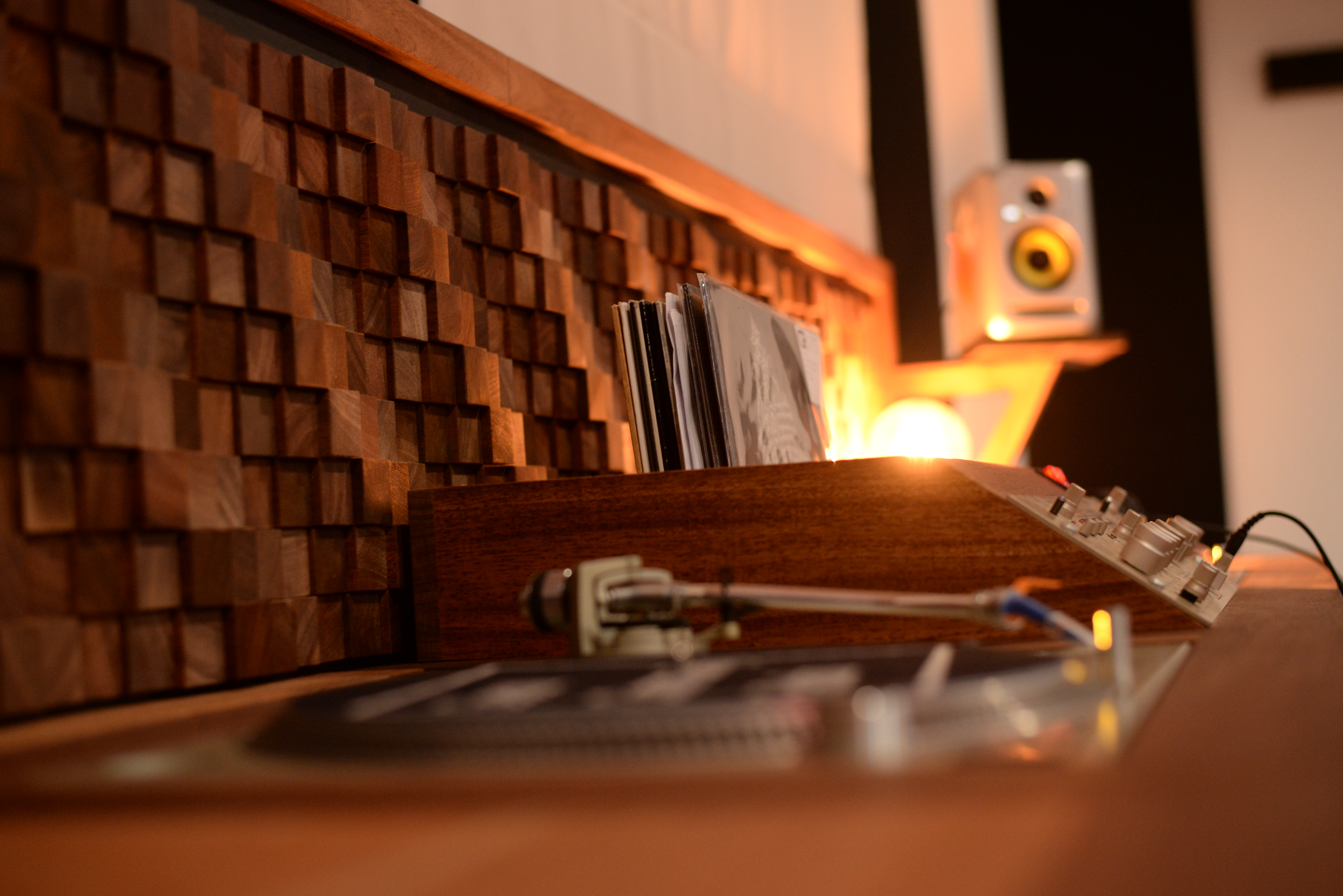 Build 001 booth side view